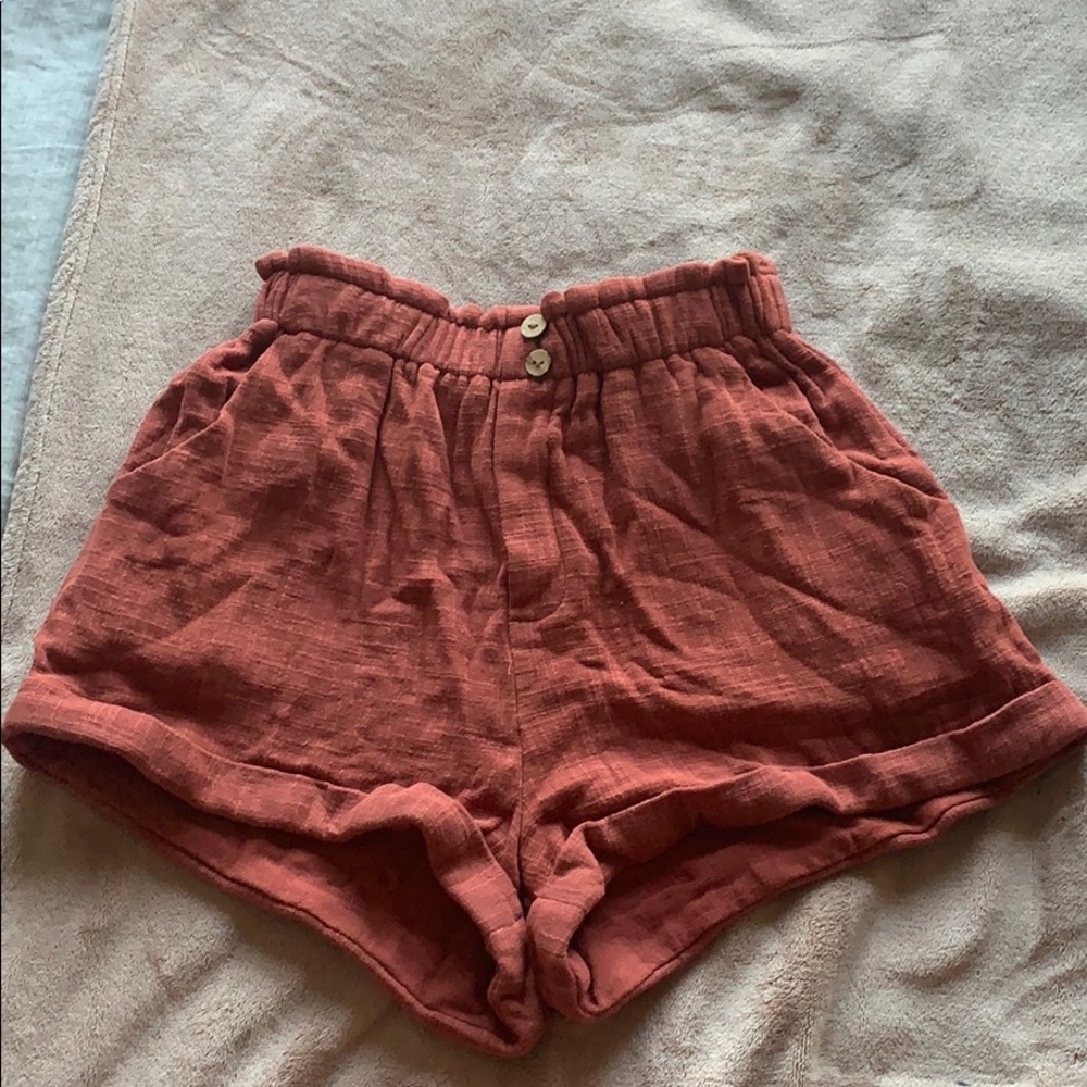 High waisted shorts